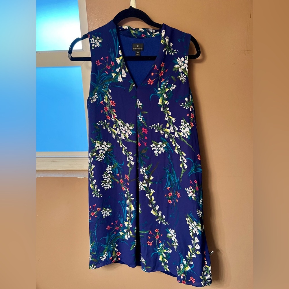 Woman’s floral dress